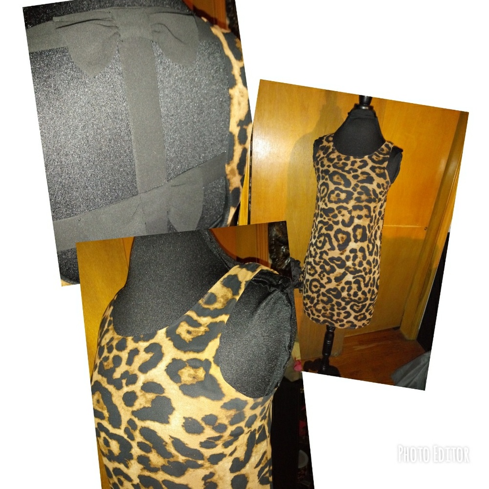 Heart & Soul leopard dress